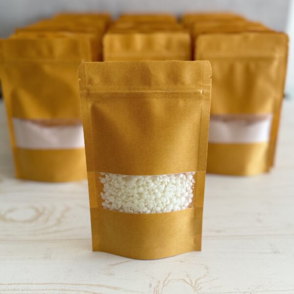Pack bolsas ziploc papel kraft con visor 12x20cm - Imagen 13