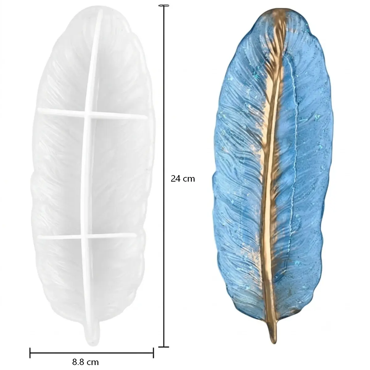Molde Bandeja Pluma