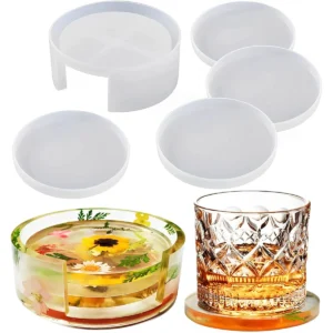 Moldes Silicona Set Posavasos