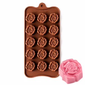 Molde De Silicona Rosas Bombones