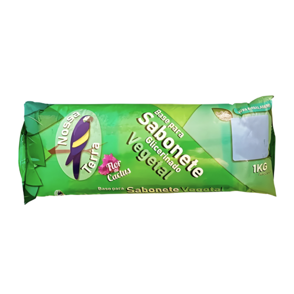 Glicerina sólida vegetal nossa terra 1kg