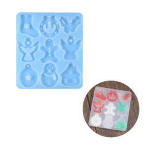 molde de silicona navidad