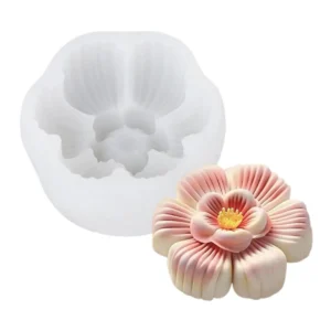 Molde de silicona flor camelia
