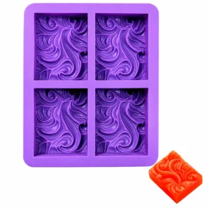 Molde De Silicona Olas Para Jabones