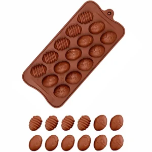 Molde de silicona huevitos