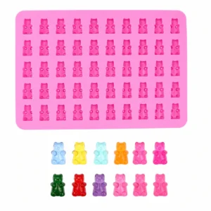 Molde de silicona ositos mini