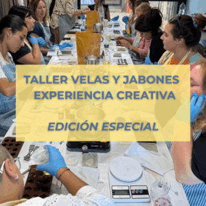 Taller velas y jabones edición especial - reserva 093459129