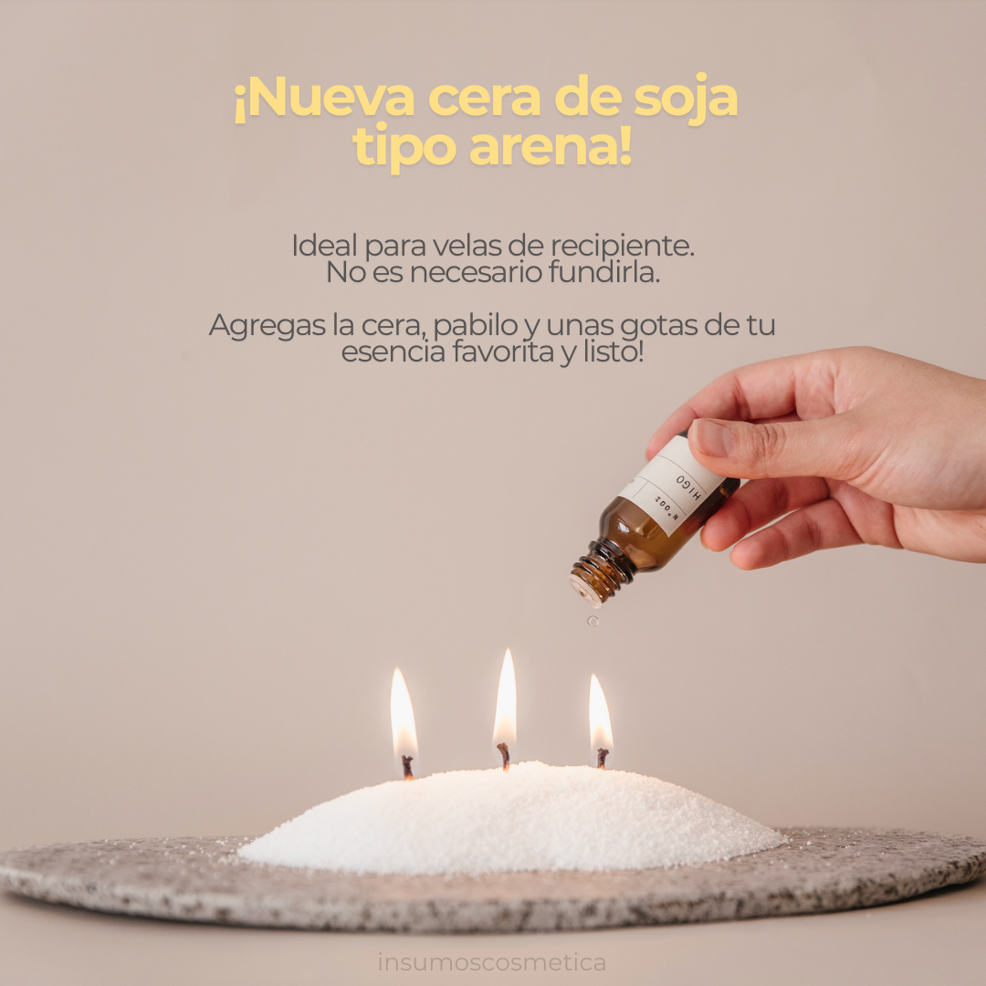Próximamente nuevo insumo para velas