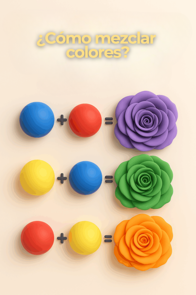 Cómo mezclar colores primarios