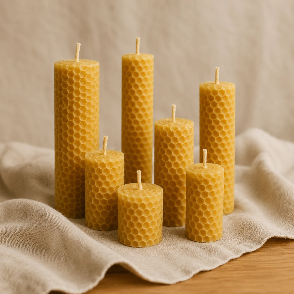 Láminas de cera de abeja pura orgánica - Imagen 4