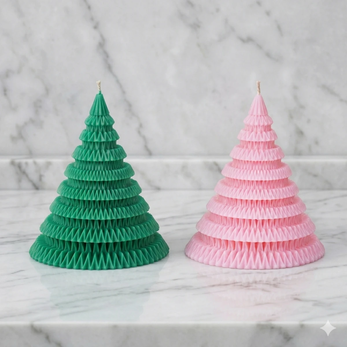 Molde árbol navidad diseño de silicona - Imagen 3