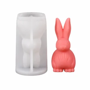 Molde conejo de silicona