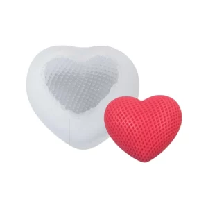 molde corazon trenzado