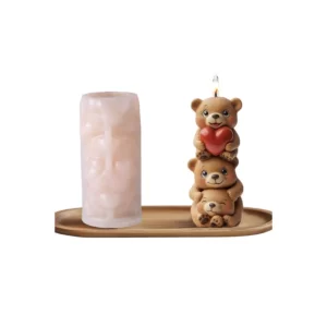 molde ositos familia