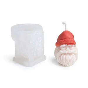 molde papa noel cabeza