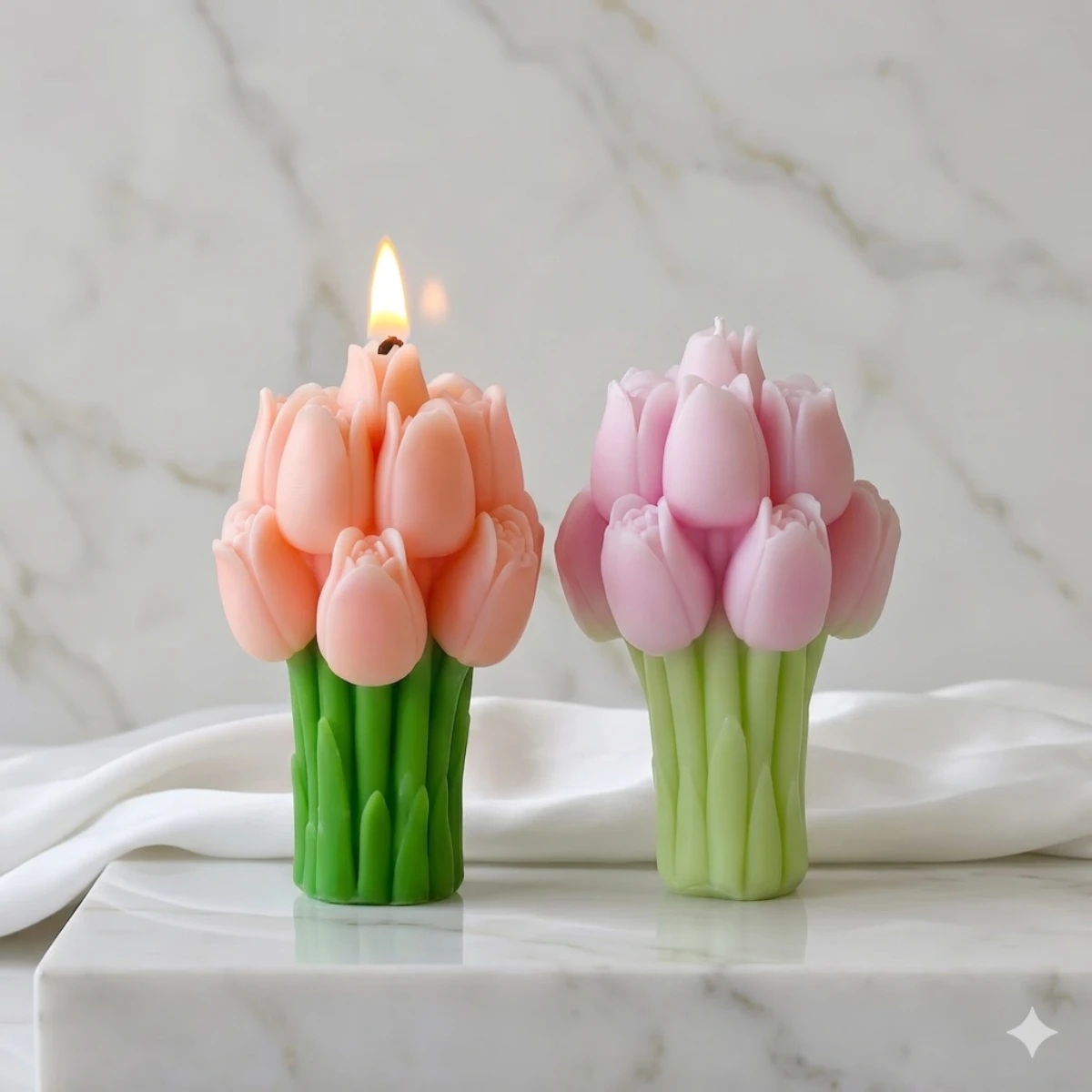 Molde tulipanes de silicona - Imagen 4