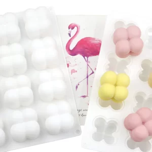 molde de silicona burbujitas