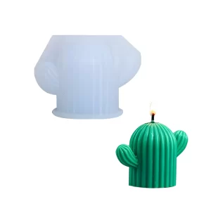 molde de silicona cactus