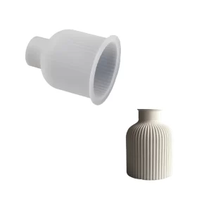 molde de silicona florero