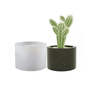 molde maceta circular bajo