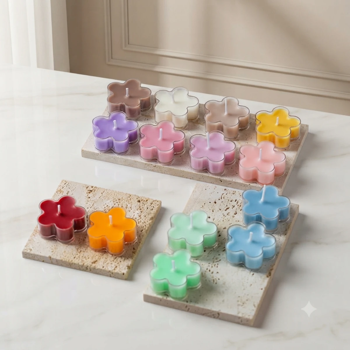 Envase flor acrilico - pack - Imagen 6