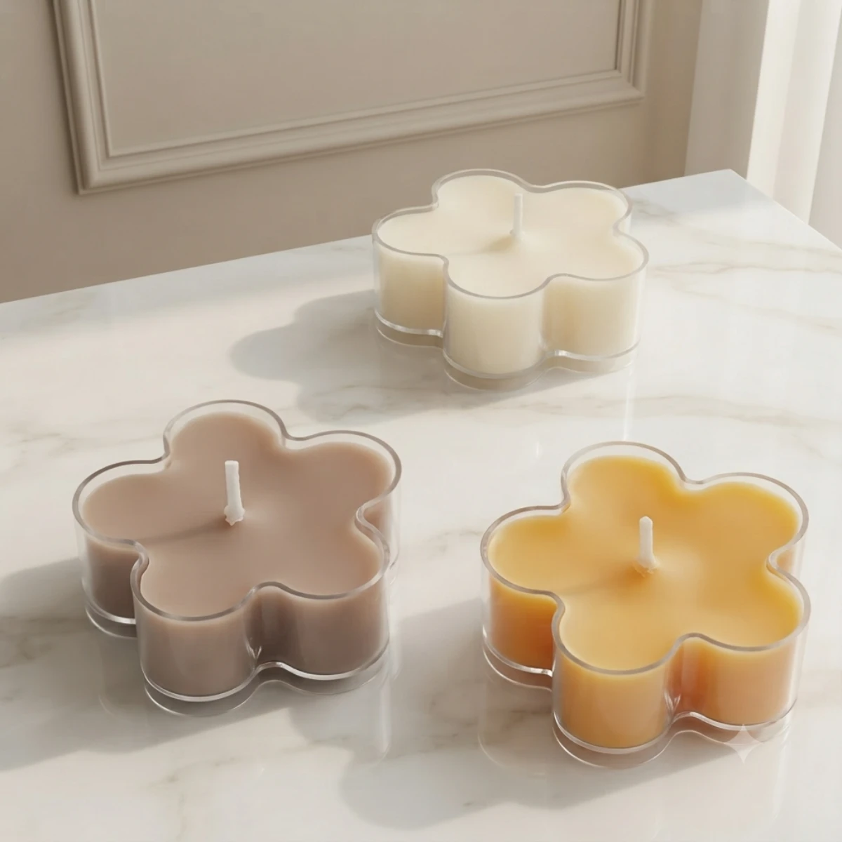 Envase flor acrilico - pack - Imagen 4