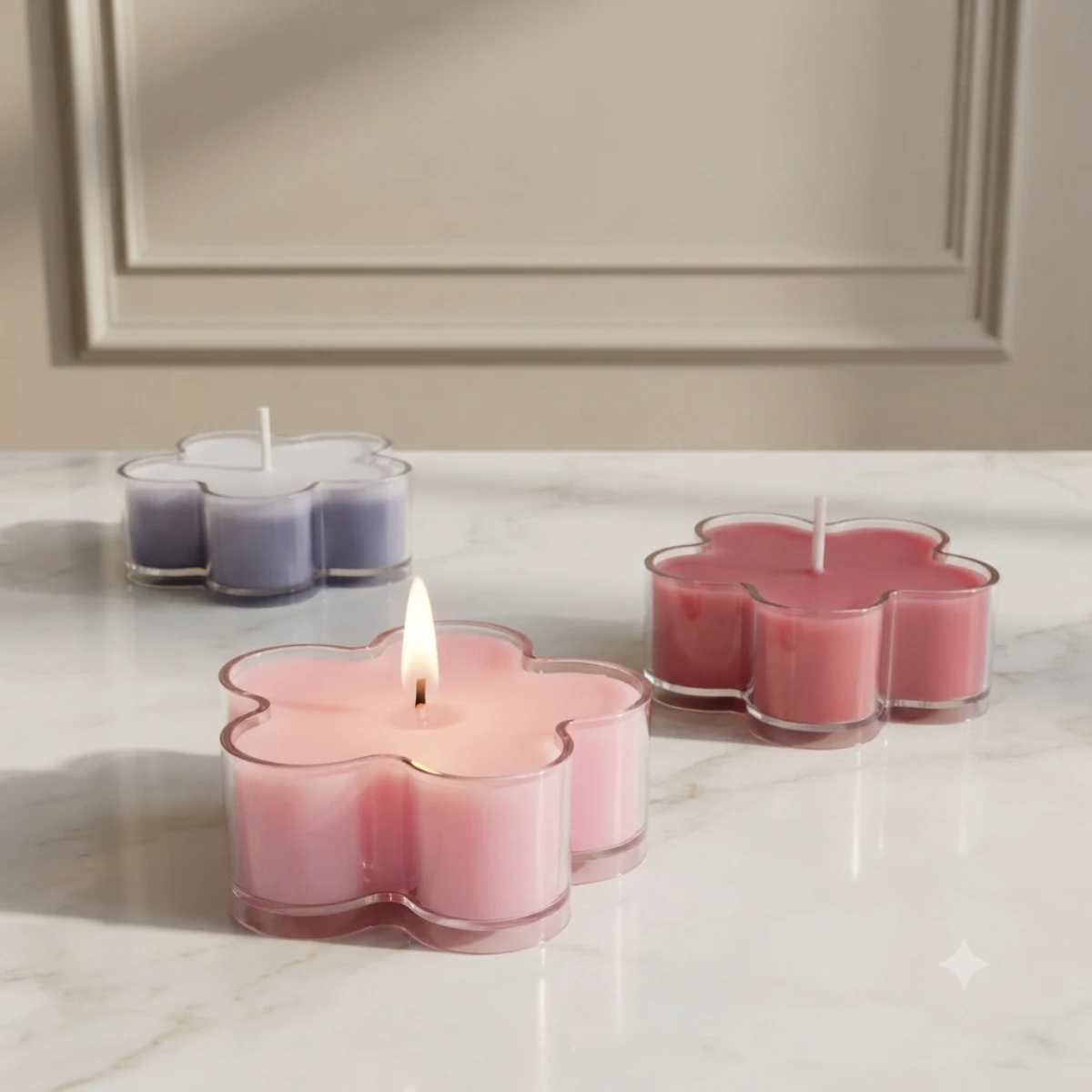 Envase flor acrilico - pack - Imagen 5