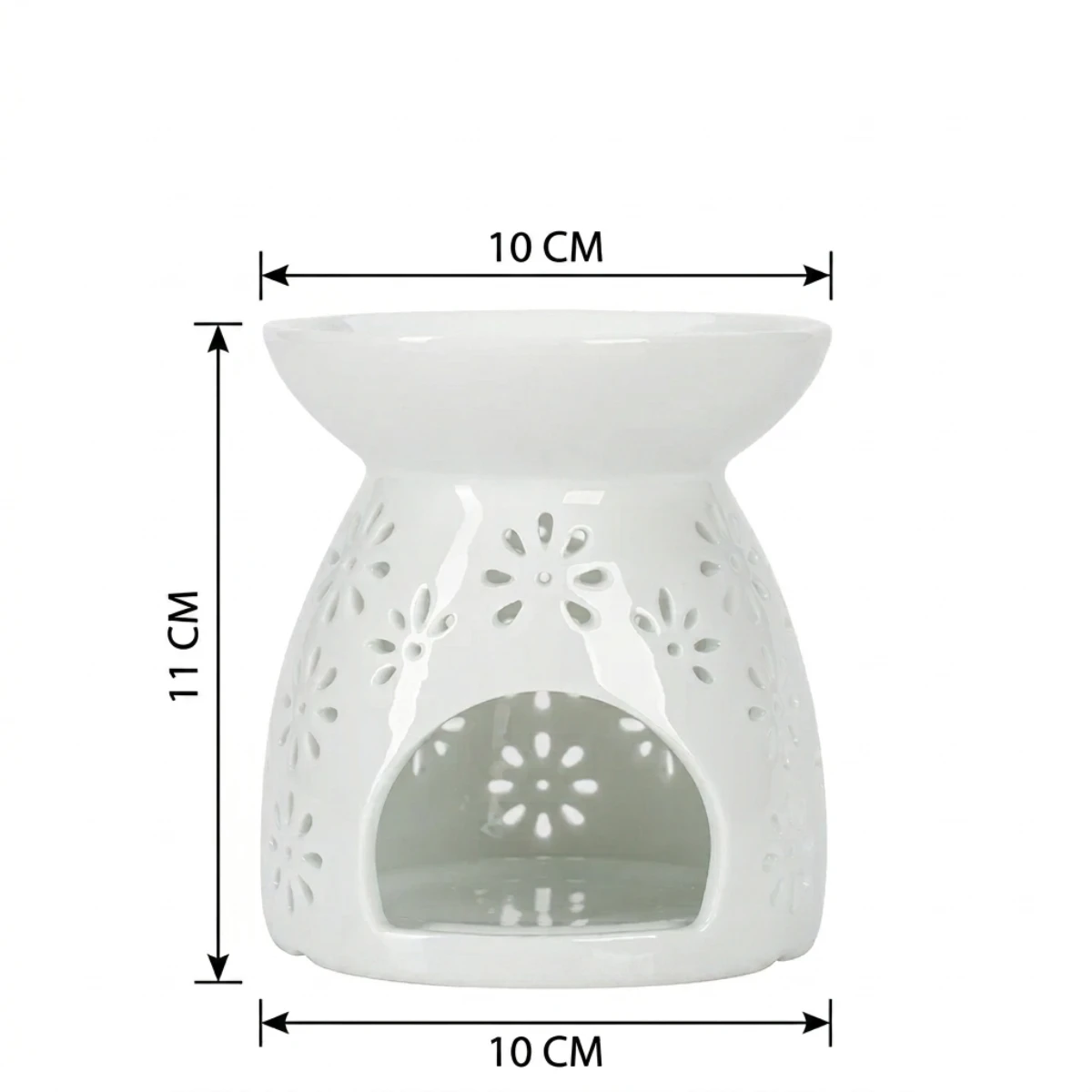Hornito de ceramica flores.