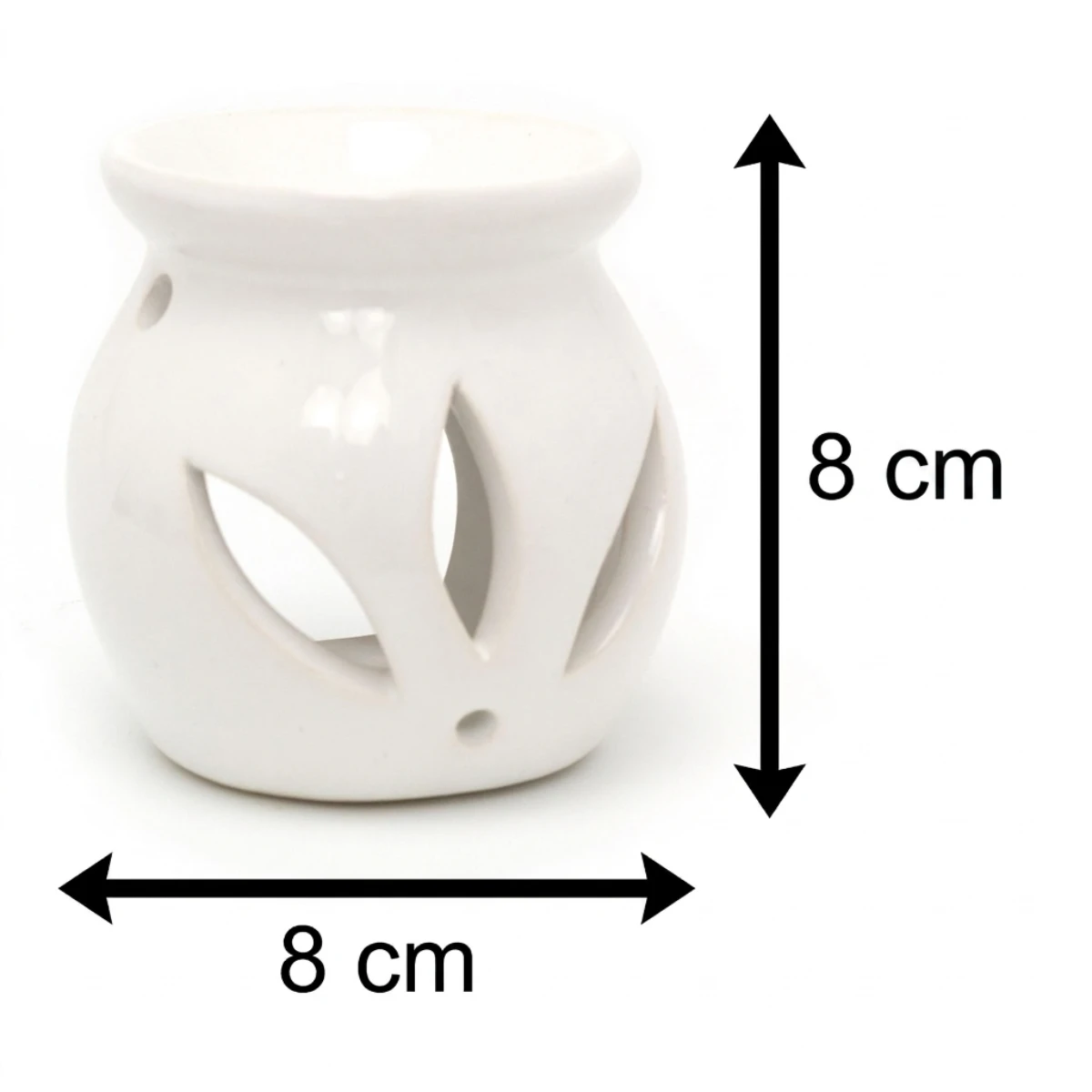 Hornito para esencias de ceramica.