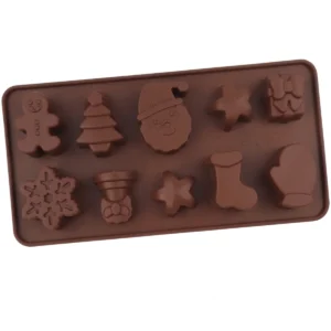 Molde christmas silicona