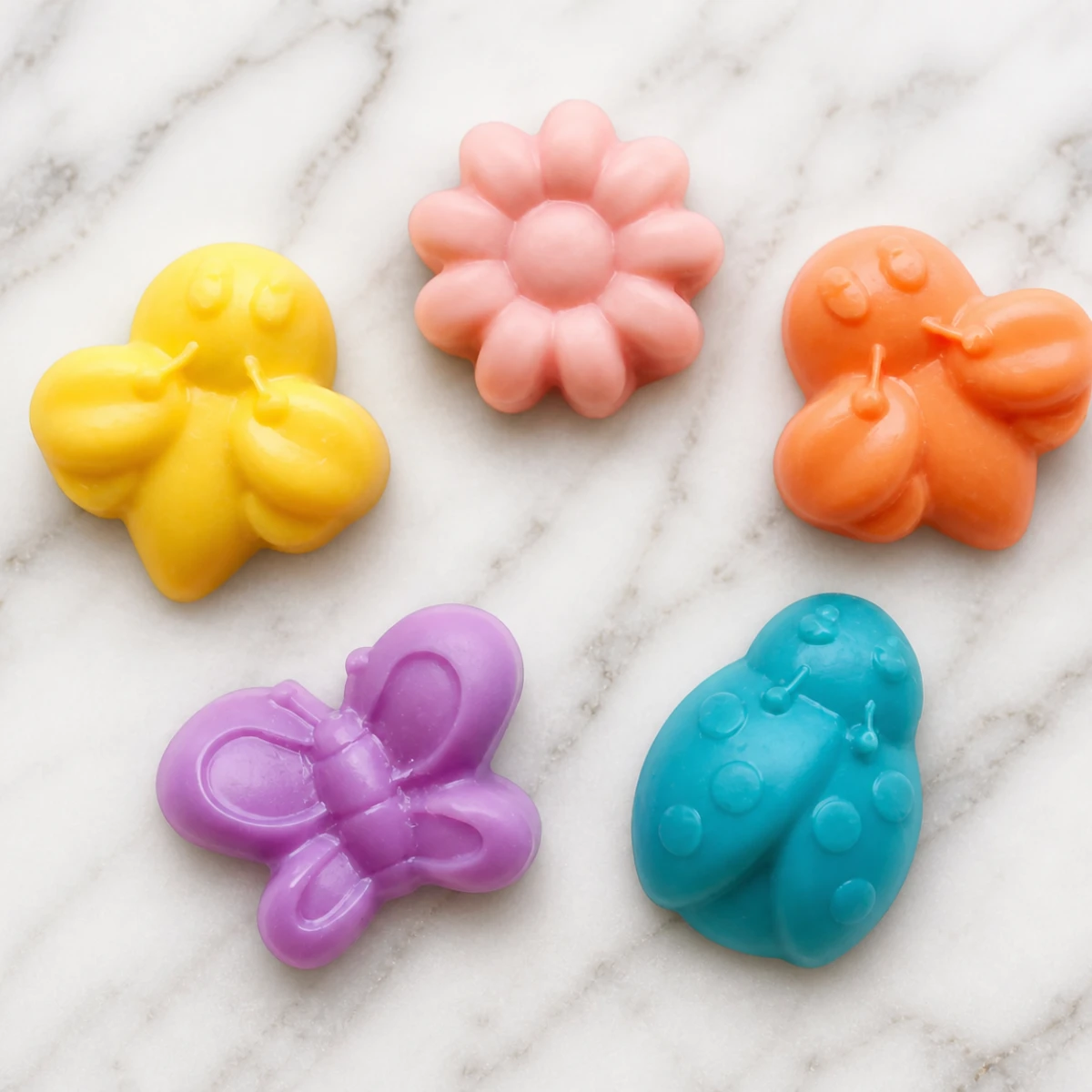 Molde de silicona mariposa y mariquita - Imagen 4