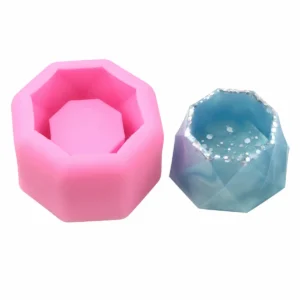 Molde De Silicona Hexagonal