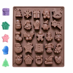 Molde Silicona Espíritu Navideño