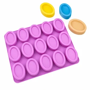 Molde Silicona Ovalado Para Jabones