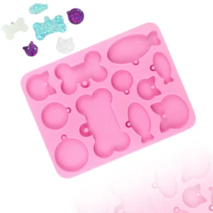 Molde De Silicona Placa Mascota
