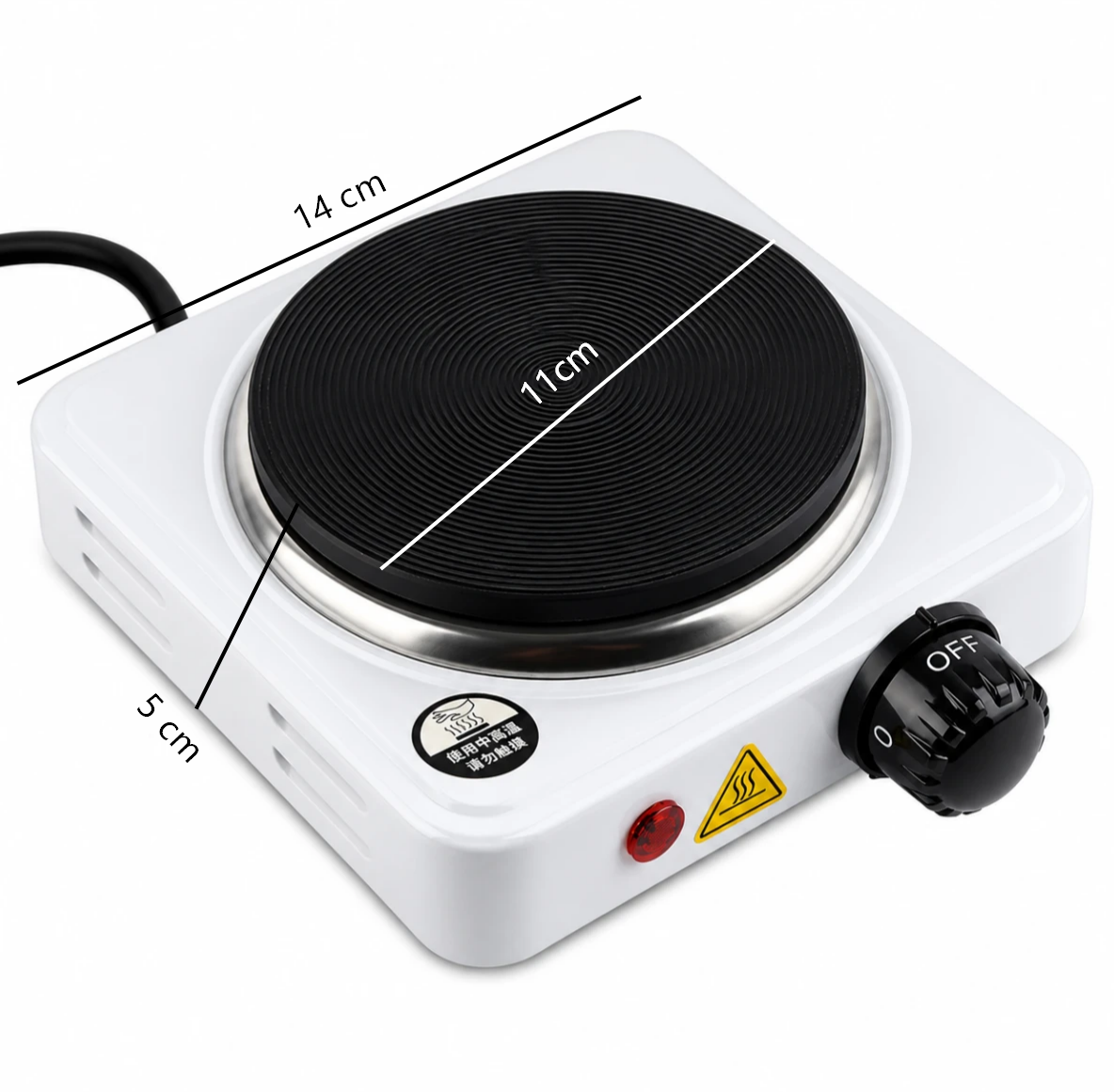 Anafe electrico 500w - Imagen 2