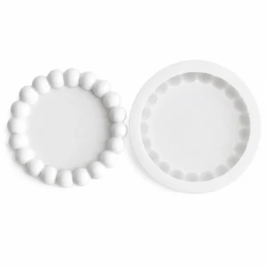 Molde de Silicona Bandeja Redonda Burbujas