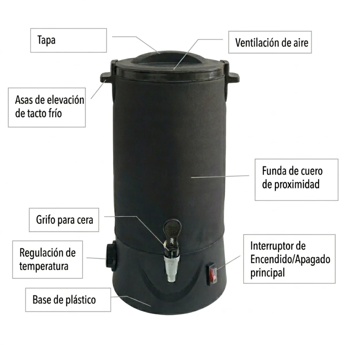 Olla electrica 10 litros