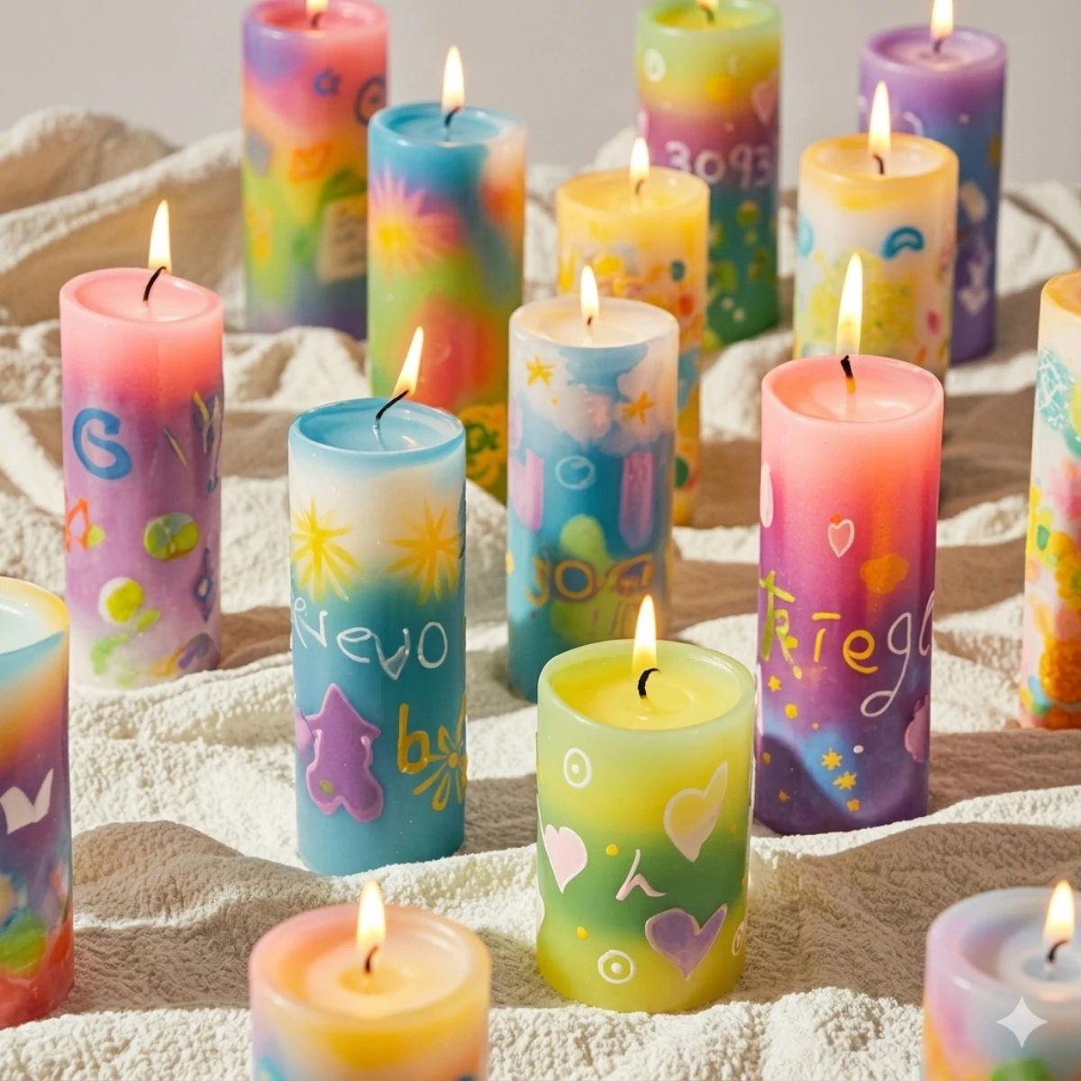 Set de 24 marcadores para velas - Imagen 5
