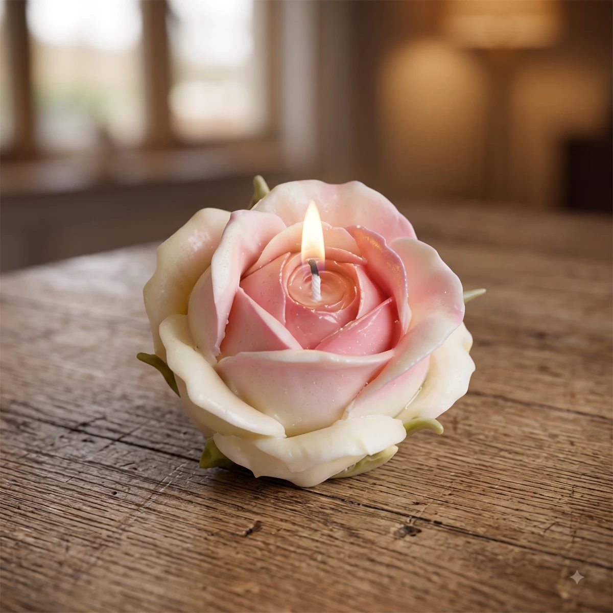 Kit moldes de silicona flores velas - Imagen 3
